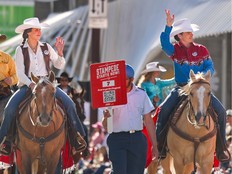 calgary stampede parade marshals