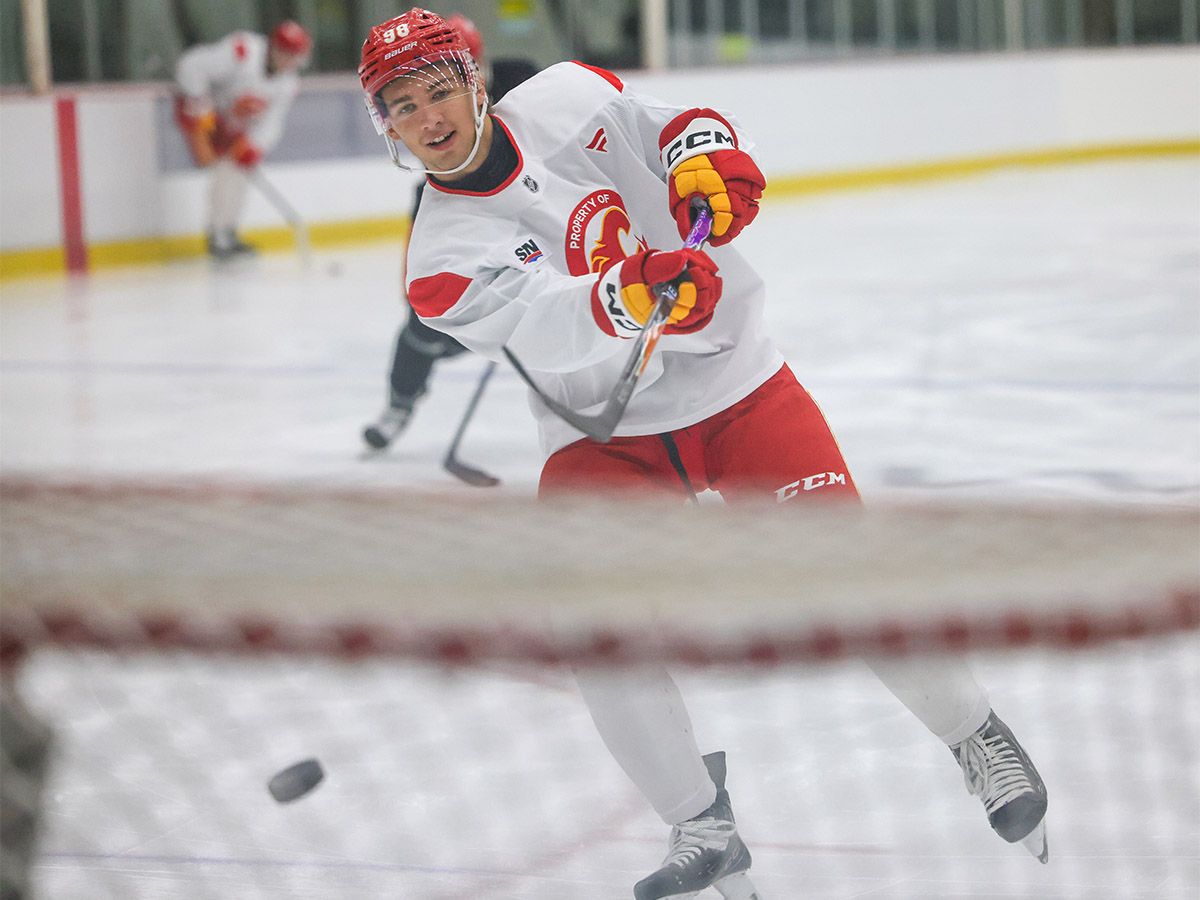 What could first-round pick Jack Hextall be for the Flames?