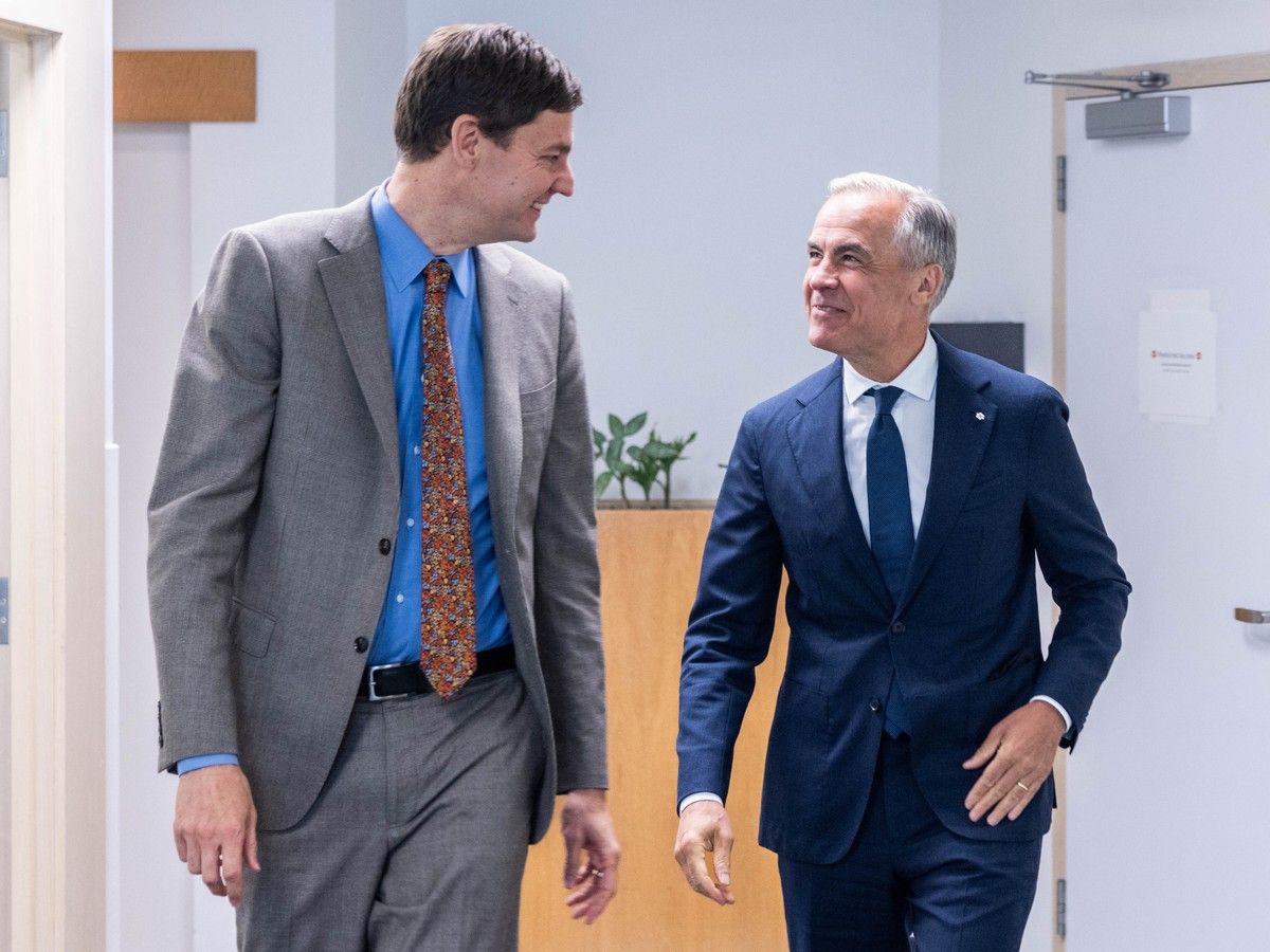 David Eby Mark Carney