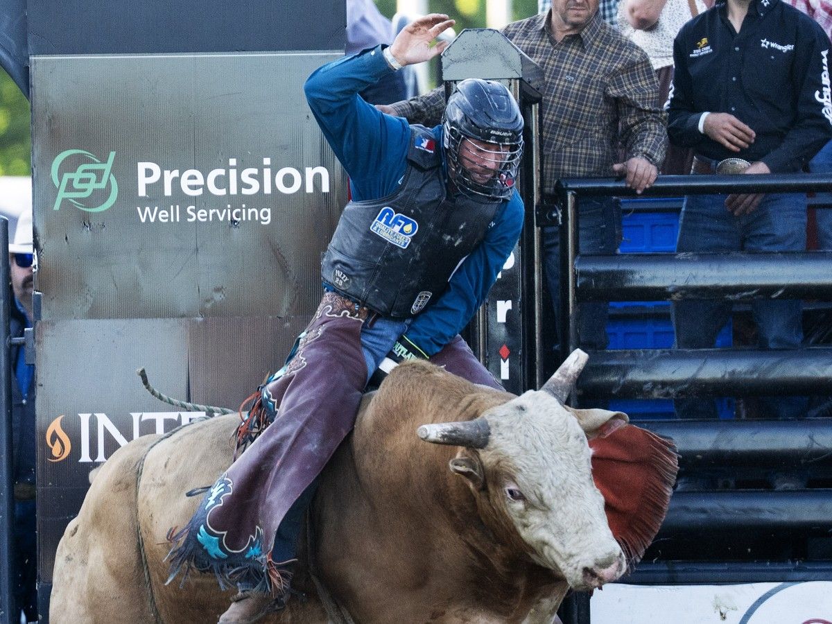 Bull rider Jordan Hansen