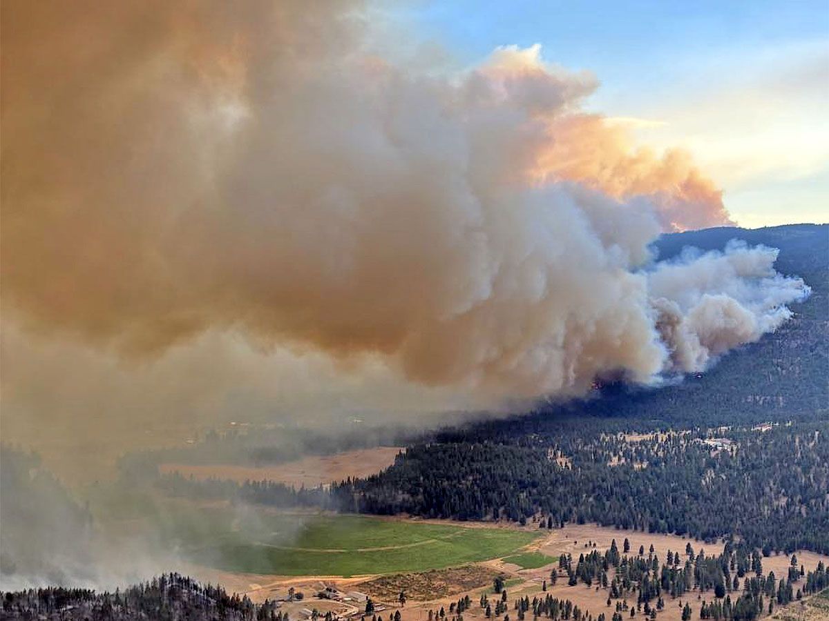 Bald Range Fire in B.C.