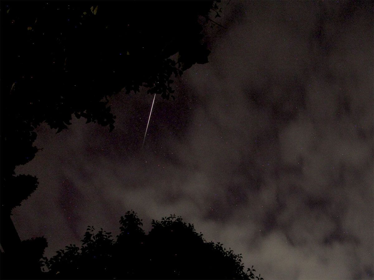Perseid meteor shower
