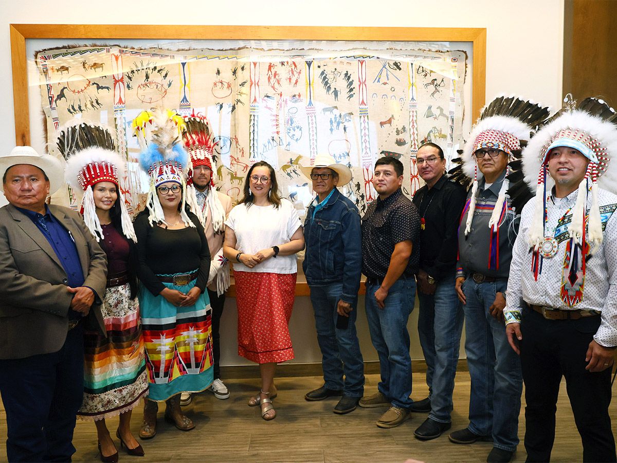 Investment to help Indigenous youth employment announcement with Mandy Gull-Masty