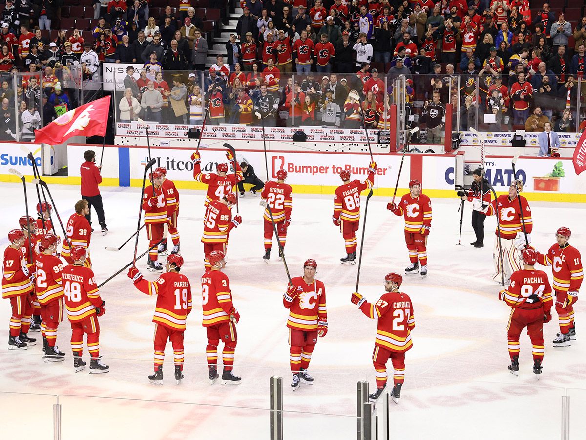 There won’t be a single empty seat when the Calgary Flames say goodbye to the Saddledome for the final time in April.