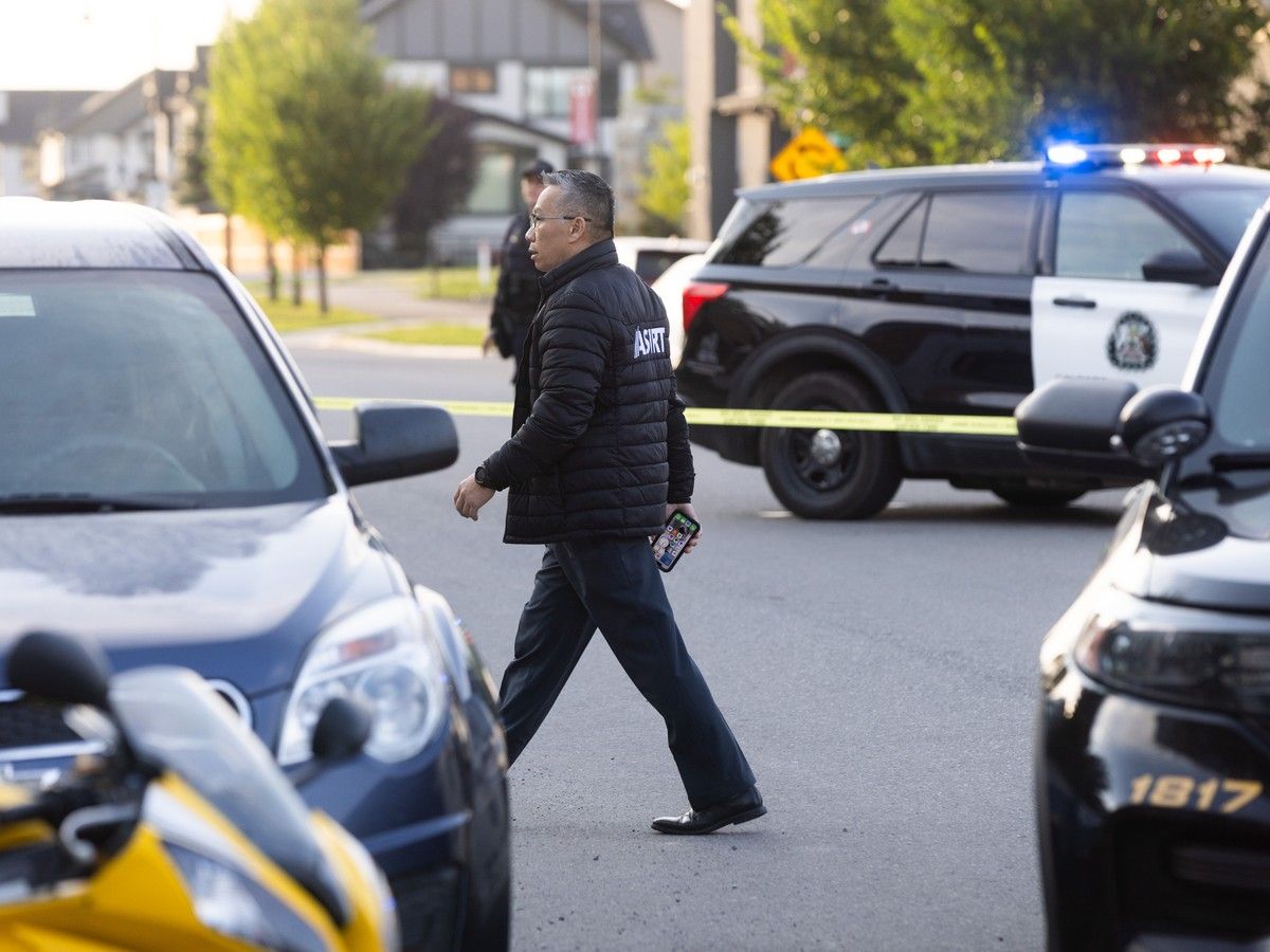 The situation escalated after woman exited Legacy home with a weapon, the Calgary Police Service says. ASIRT is now investigating.
