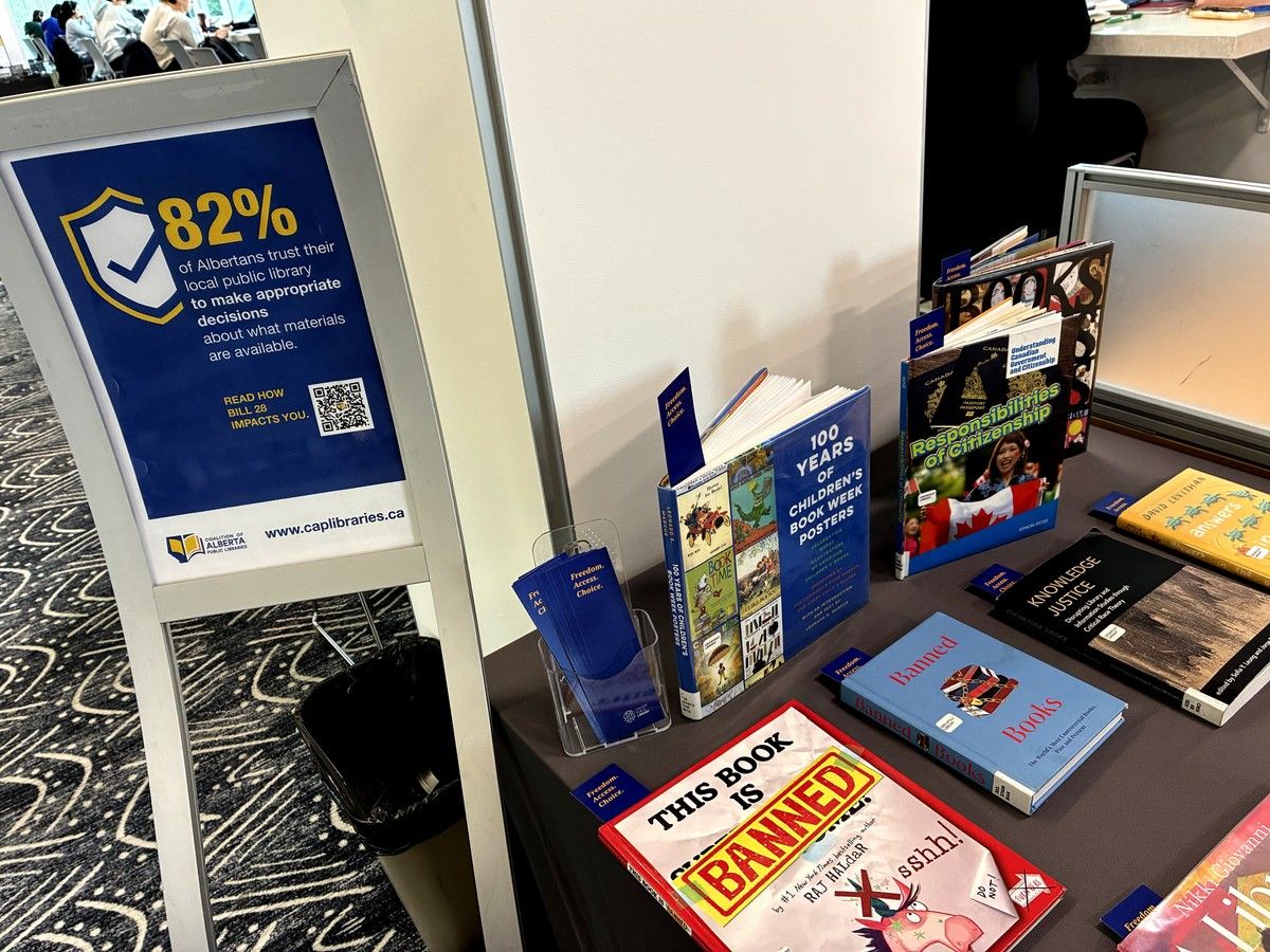 Alberta library book ban