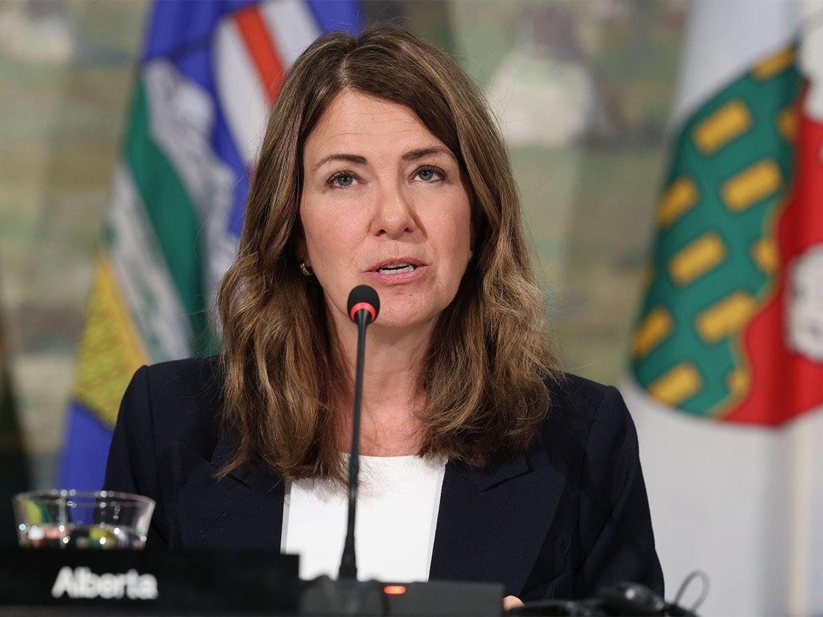 Alberta Premier Danielle Smith said she's been in contact with her Ontario counterpart, Doug Ford, to talk about the Canada-U.S. trade war.