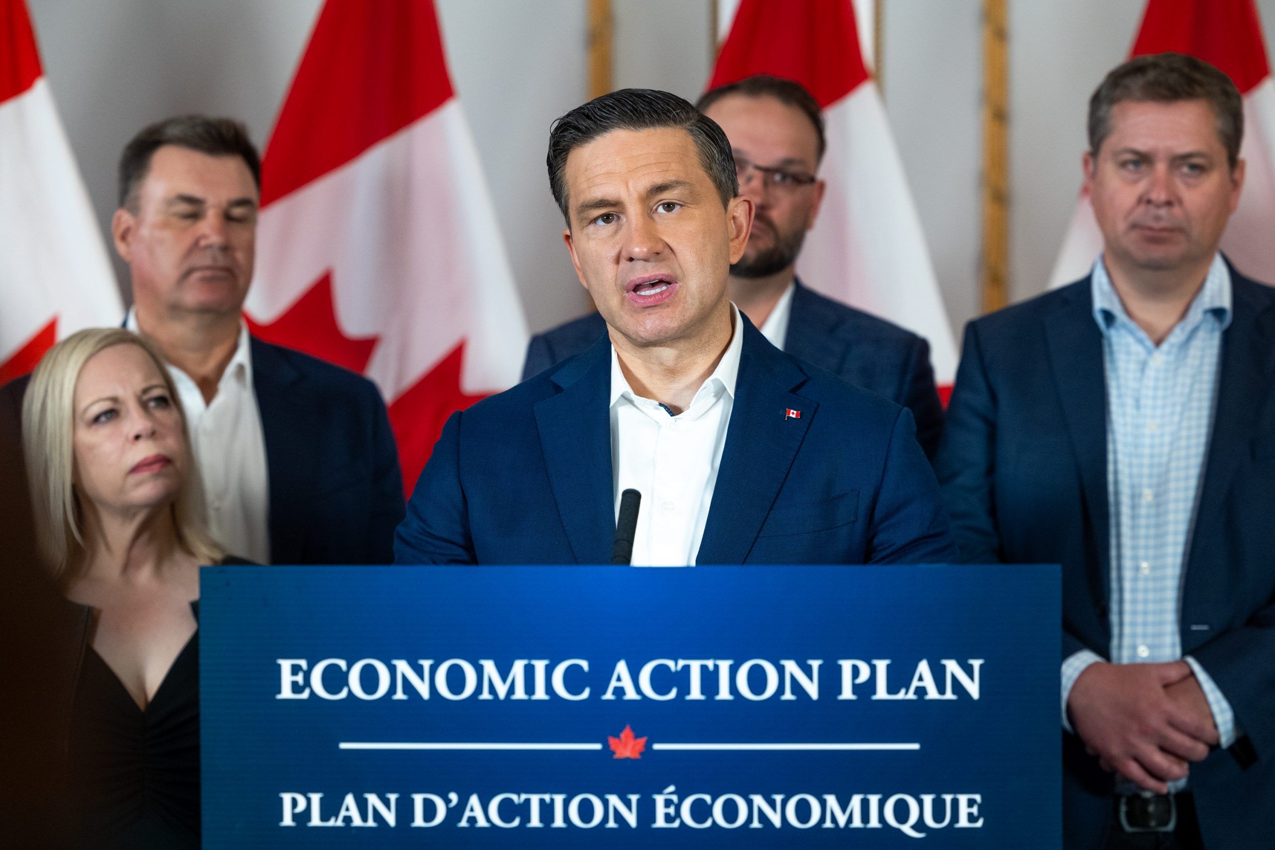 Poilievre pushes for release of failed U.S. trade deal