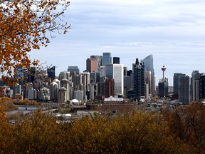 Downtown Calgary skyline