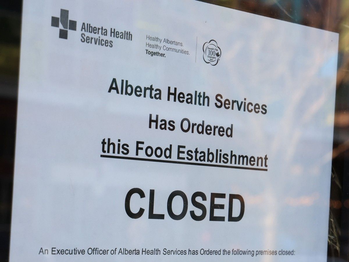 Floyd's Lechon Cebu in Rocky View County was closed for several health and safety violations found during an AHS inspection.