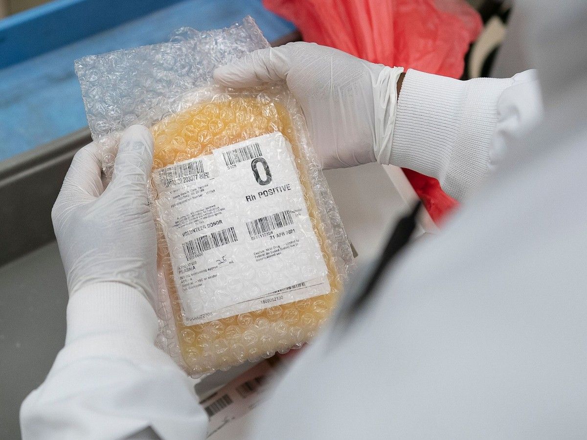 Plasma donation