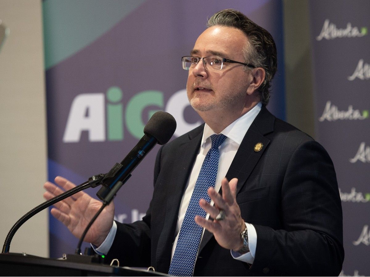 Service Alberta Minister Dale Nally hosts a news conference at the Royal Glenora Club following the opening of Alberta’s regulated iGaming market on Monday, July 13, 2026.