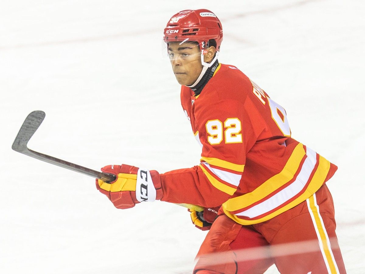 Five Calgary Flames who caught the eye in Next Gen Showcase Mace’o Phillips, Matvei Gridin, Aydar Suniev, Arsenii Sergeev and Kirill Zarubin merit mention for their efforts on Monday night.