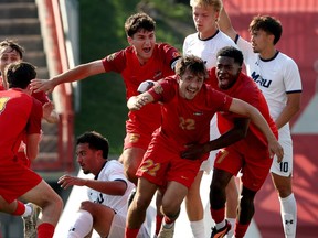 Calgary Dinos men’s soccer team