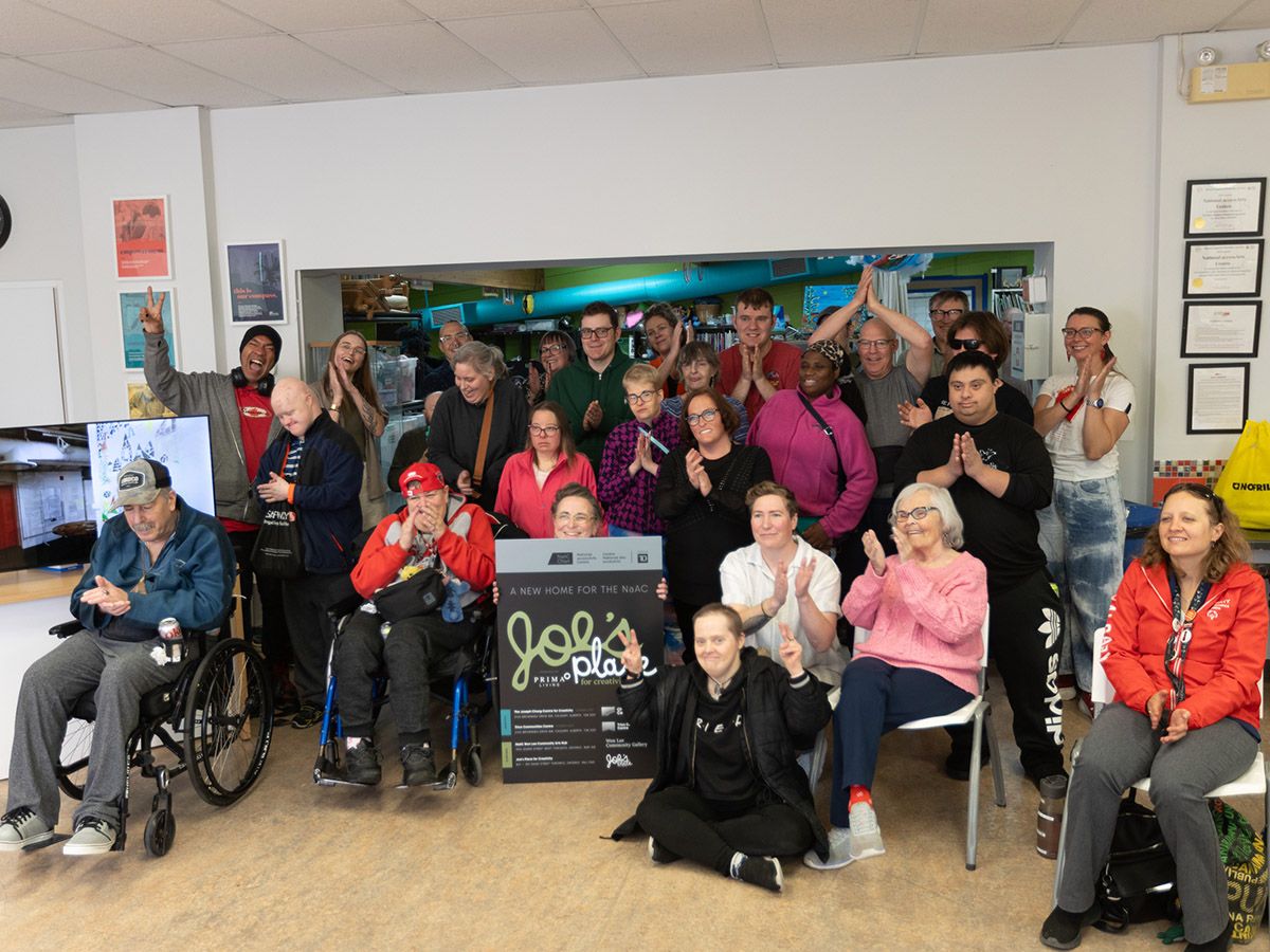 National accessArts Centre artists and staff