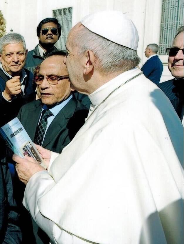 Prof. Imam Syed Badiuddin Soharwardy at the Vatican in 2017