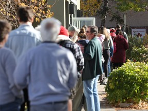 Advanced polls for Alberta referendum