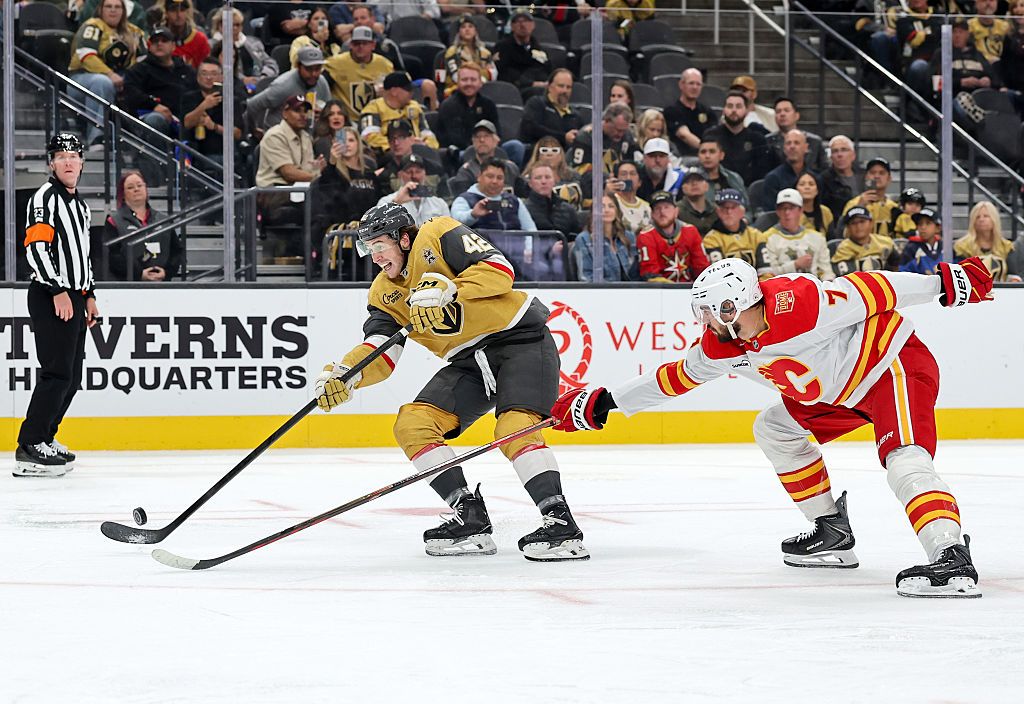 Calgary Flames v Vegas Golden Knights