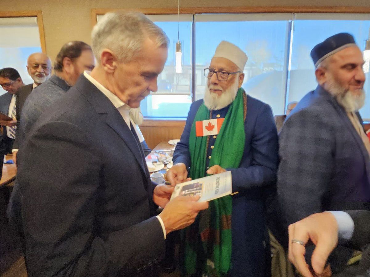 Prof. Imam Syed Badiuddin Soharwardy meeting with Prime Minister Mark Carney