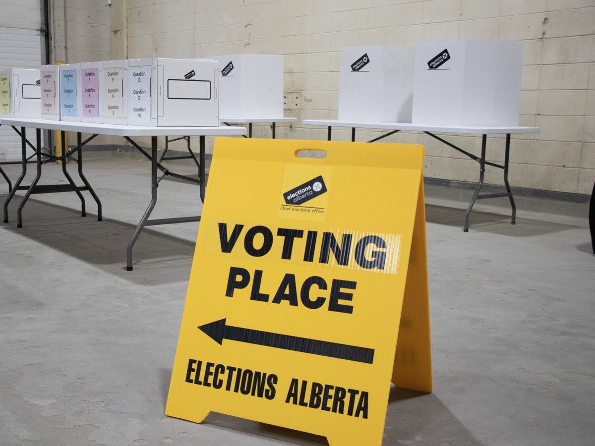 voting sign