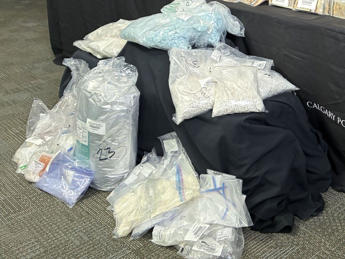 drugs seized by Calgary police