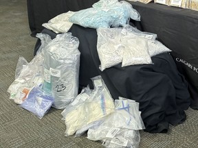 drugs seized by Calgary police