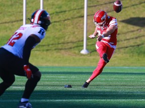 Calgary Stampeders kicker René Paredes