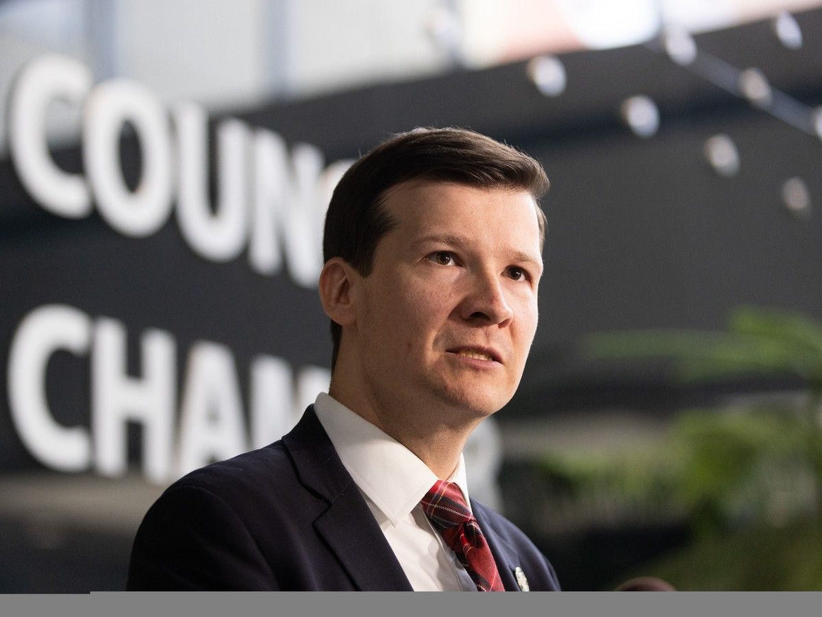 Calgary Mayor Jeromy Farkas