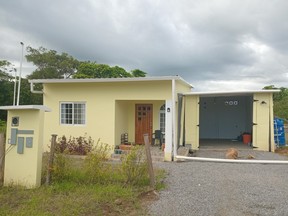 home damaged in Panama earthquake