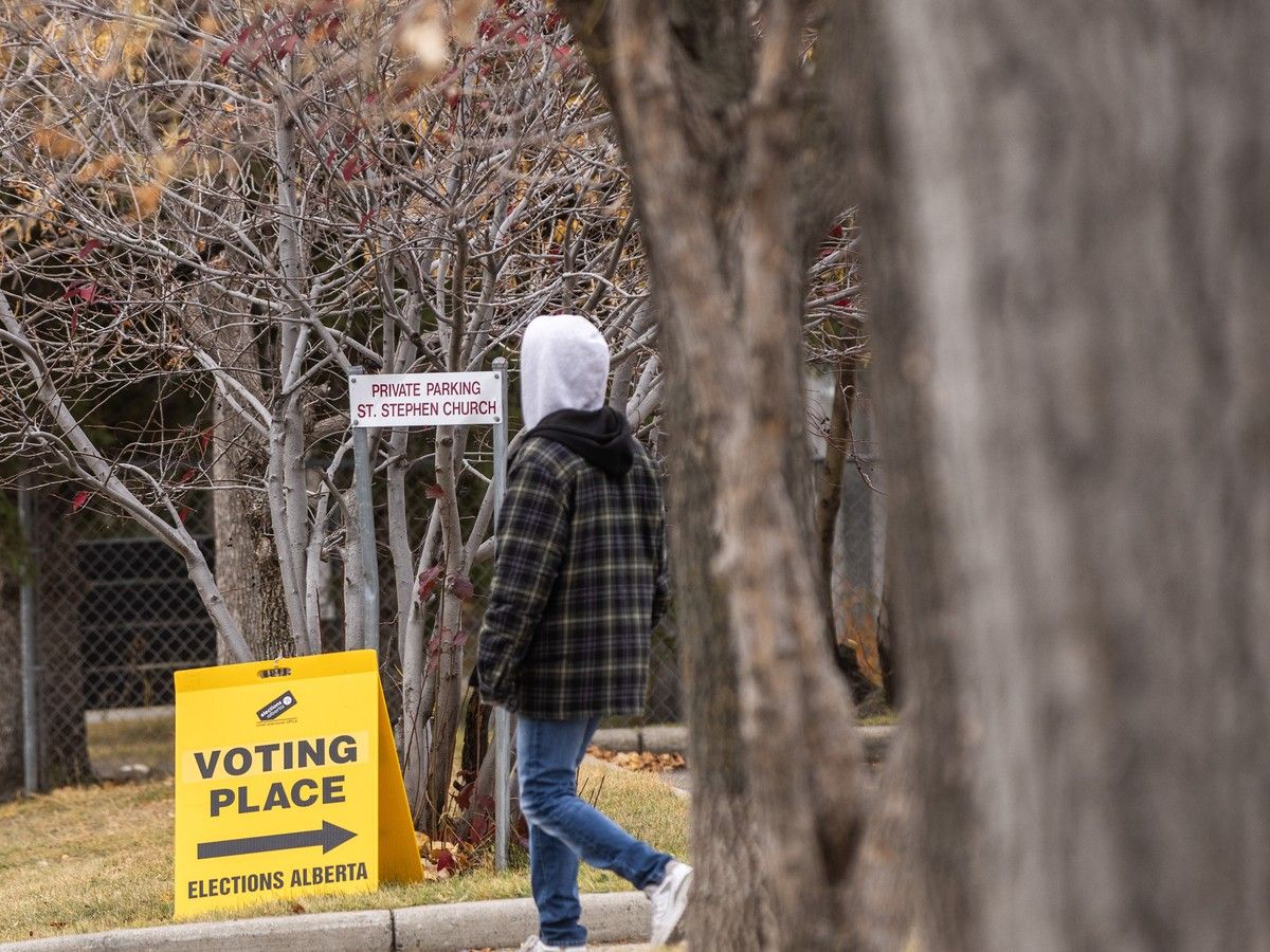 Calgary referendum voter