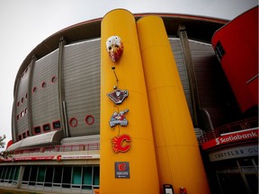 Flames NHL training camp

Chrysler club entrance of the Scotiabank Saddledome in Calgary on Friday, September 15, 2017. Al Charest/Postmedia

Postmedia Calgary
AL Charest, Al Charest/Postmedia