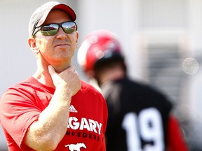 Calgary Stampeders head coach Dave Dickenson.