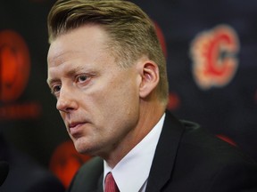 Flames head coach Glen Gulutzan.
