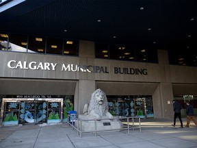 The Calgary Municipal Building in Calgary, on Thursday November 30, 2017. Leah Hennel/Postmedia
