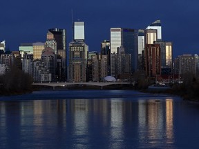 Downtown Calgary skyline