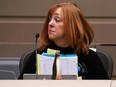 Coun. Diane Colley-Urquhart placed a penguin on her desk in council after she returned from a controversial trip to Antarctica on Monday Nov. 27, 2017.