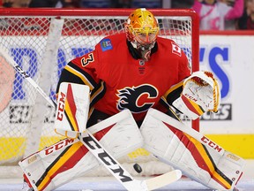 Calgary Flames  goaltender David Rittich