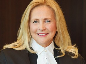 Justice Sheilah Martin is shown in a handout photo supplied by the Alberta Courts. Prime Minister Justin Trudeau has appointed Alberta-based judge Martin to the Supreme Court of Canada.THE CANADIAN PRESS/HO-Alberta Courts MANDATORY CREDIT