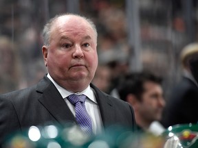 Minnesota Wild head coach Bruce Boudreau