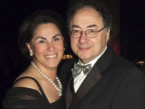 Barry Sherman, chairman and CEO of Apotex, with wife Honey.