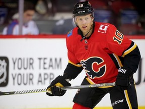 Calgary Flames forward Kris Versteeg is headed for surgery. Photo by Al Charest/Postmedia