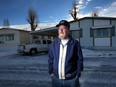 Rudy Prediger, outside his home of 45 years at Midfield Mobile Home Park in Calgary, on Friday January 5, 2018. Leah Hennel/Postmedia