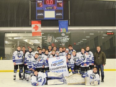 Glenlake 4 prevailed in the Bantam 4 division at Esso Minor Hockey Week, which ended on Saturday.