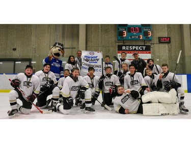 RHC Penguins were the Bantam Rec C division champions at Esso Minor Hockey Week.