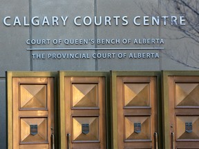 The exterior of the Calgary Courts Centre was photographed on Tuesday January 16, 2018.  Gavin Young/Postmedia