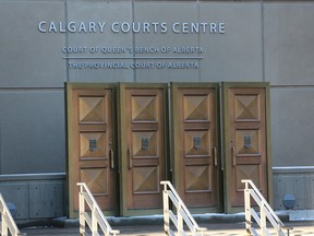 The exterior of the Calgary Courts Centre was photographed on Tuesday January 16, 2018.  Gavin Young/Postmedia