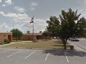 Italy High School in Italy, Texas where reports of a school shooting occurred on Jan. 22, 2018.