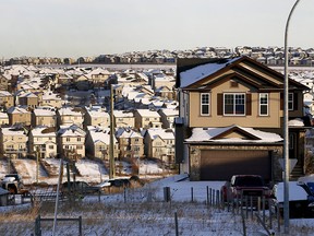 Calgary assessed home values rose two percent according to the City's 2018 assessment report following two consecutive years of market value declines blamed on the slumping economy on Thursday January 4, 2018. Darren Makowichuk/Postmedia