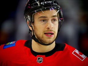 Calgary Flames forward Andrew Mangiapane will look to make an impression back home in Calgary as the Flames veterans head to China.