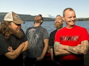 Portland-based metal band Red Fang.